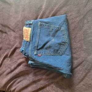 Levi's Classic Blue Straight Jeans